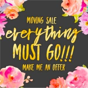 Make me an offer, moving soon